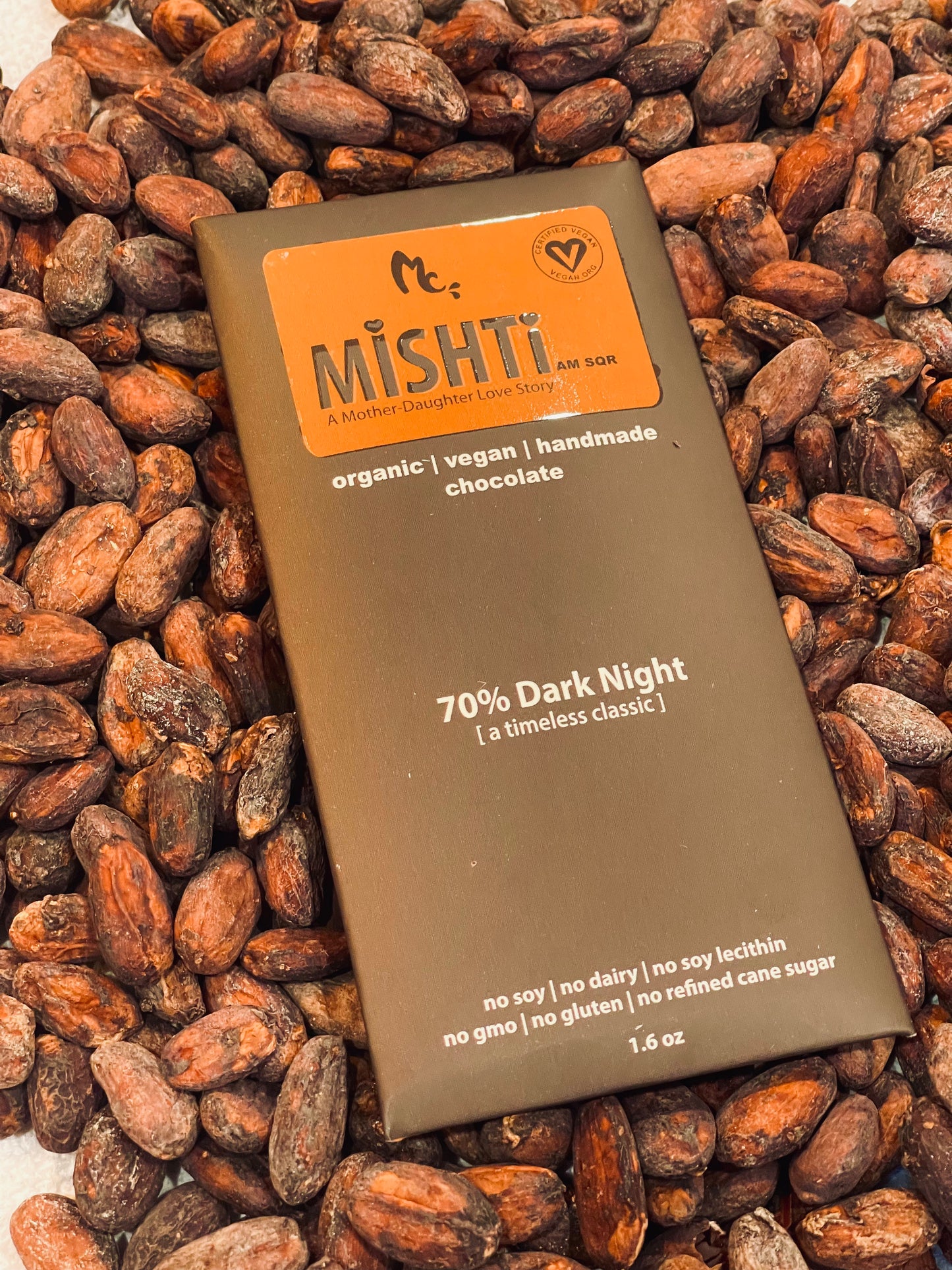 Dark Night - 70% dark vegan chocolate