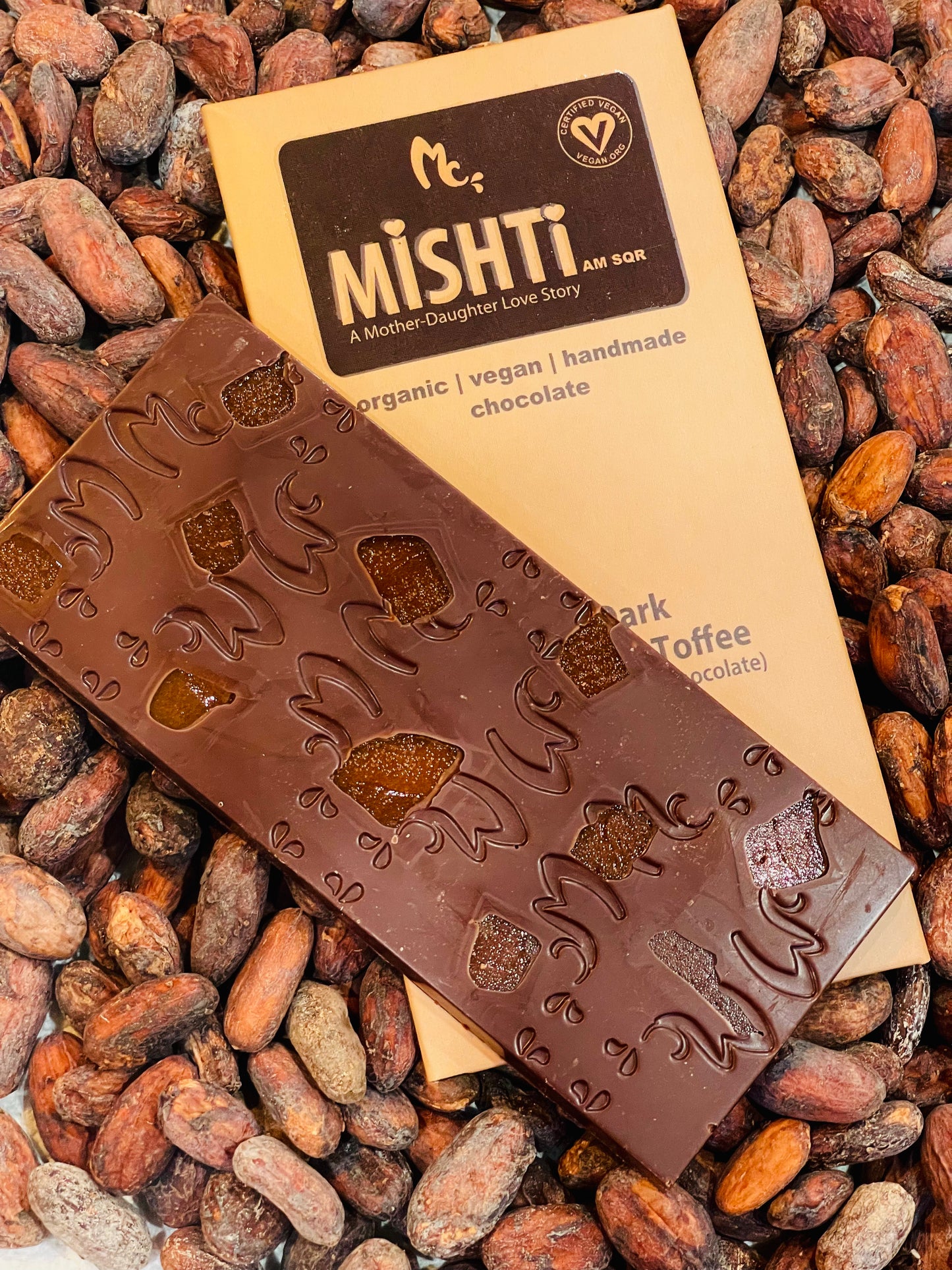 Bitter-sweet toffee - 70% dark chocolate