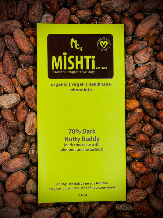 Nutty Buddy - 70% Dark Chocolate with Nuts