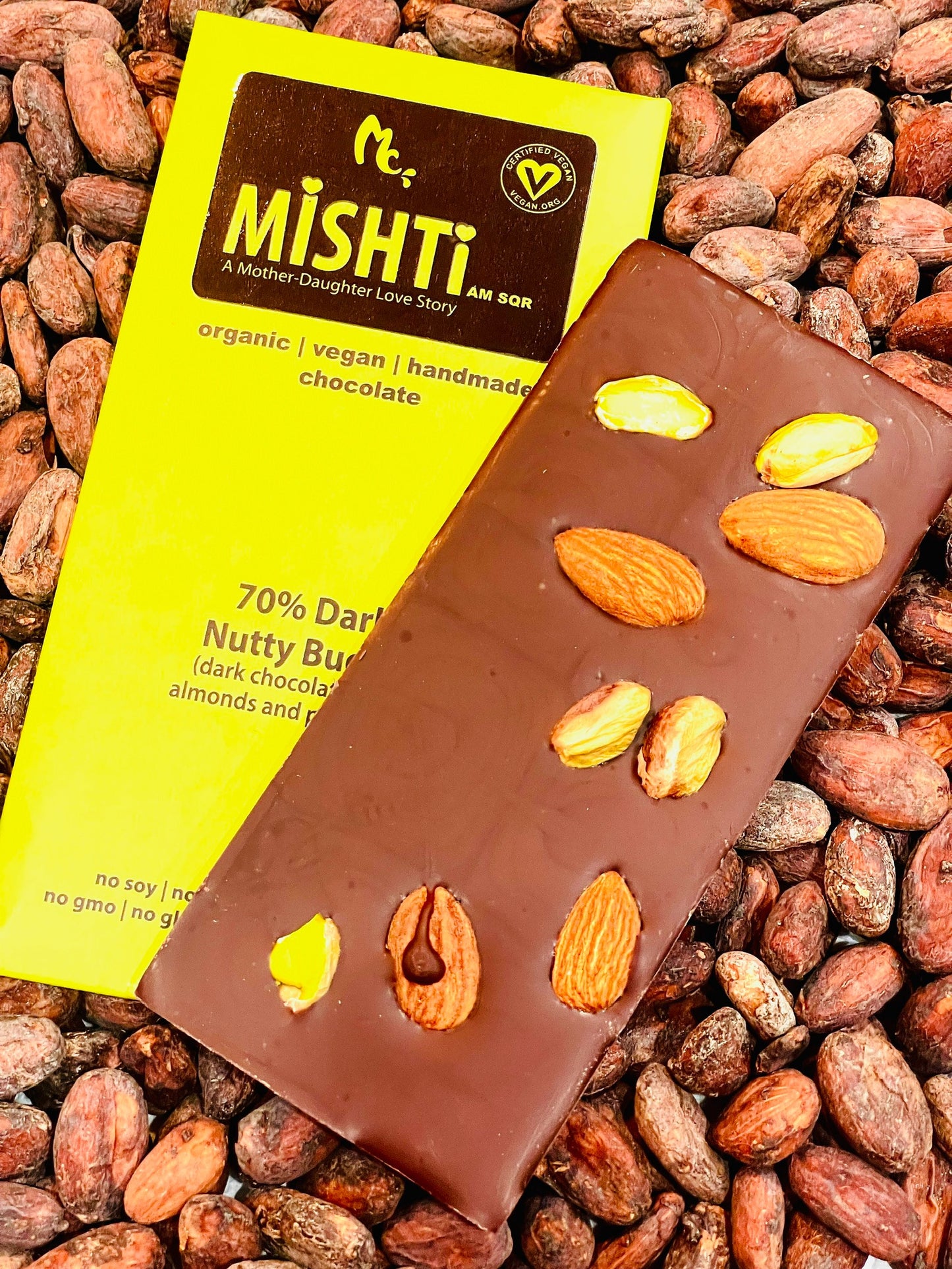 Nutty Buddy - 70% Dark Chocolate with Nuts