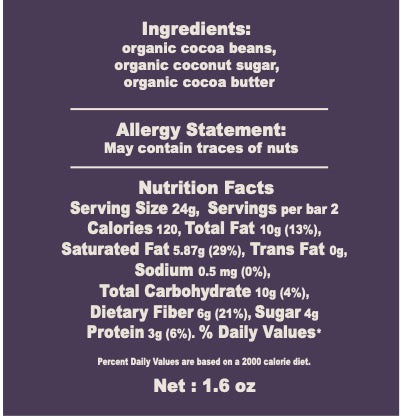 85% Moon Light - Vegan Chocolate