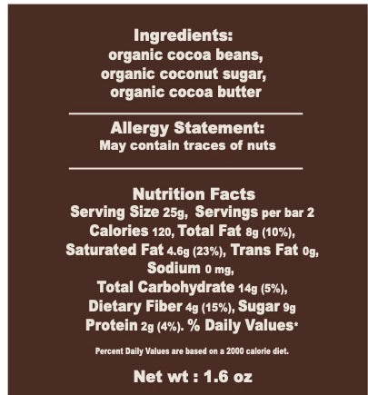 Bitter-sweet toffee - 70% dark chocolate